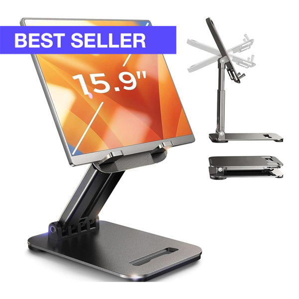 LISEN Foldable Tablet & iPad Stand