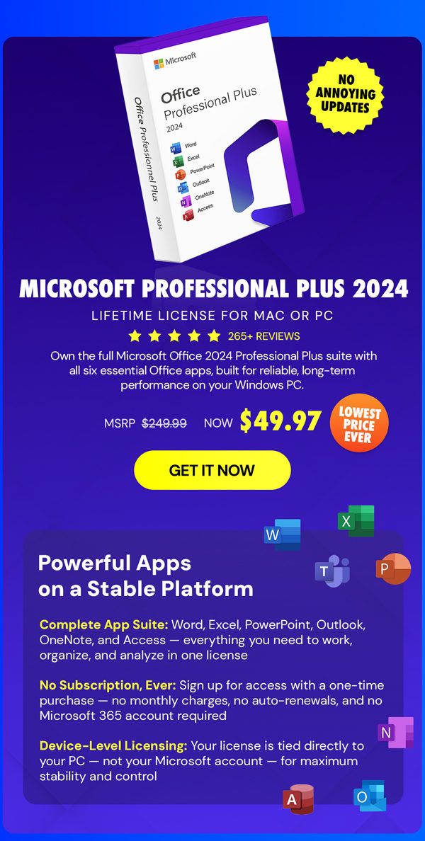 Microsoft Office 2024 Professional Plus