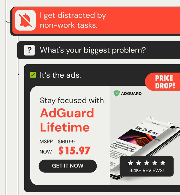 AdGuard Family Plan: Lifetime Subscription
