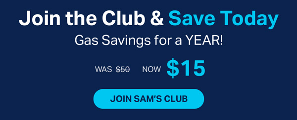 Sam's Club 1-Year Membership with Auto-Renew!