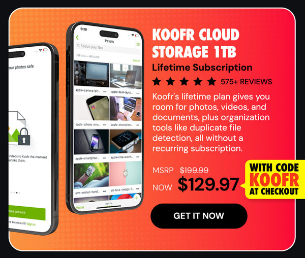 Koofr Cloud Storage: Lifetime Subscription (1TB)