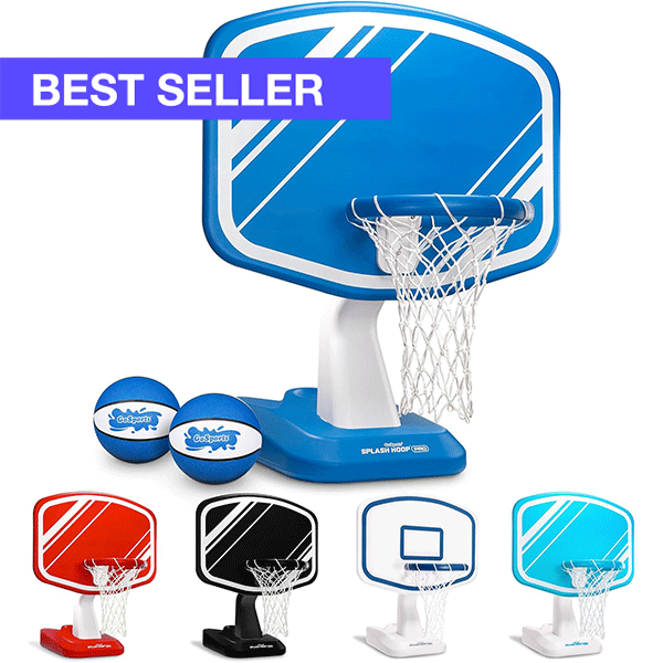 Poolside Water Basketball Hoop,