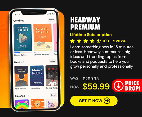 Headway Premium: Lifetime Subscription