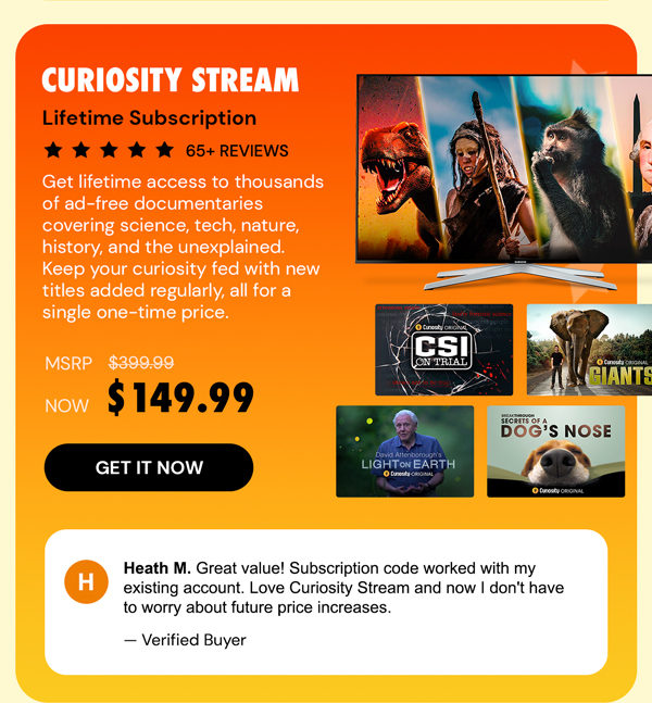 Curiosity Stream
