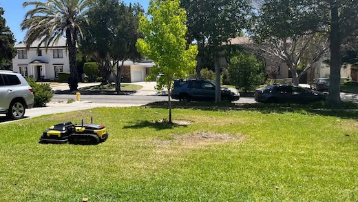 A robot mower that replaces your whole garage