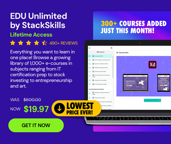 EDU Unlimited by StackSkills: Lifetime Access