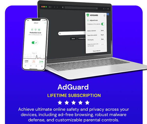 AdGuard Family Plan: Lifetime Subscription