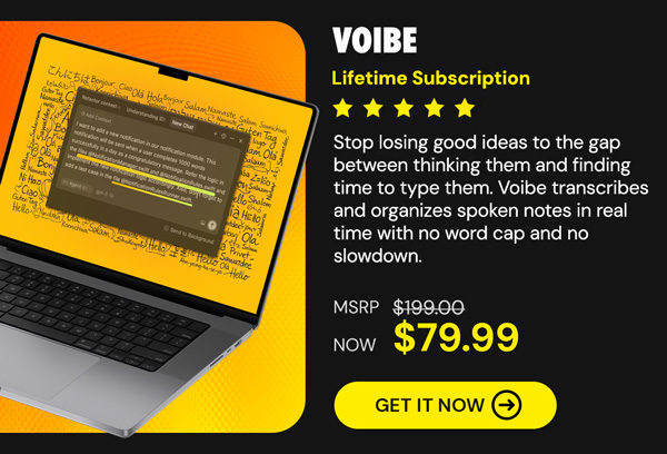 Voibe Lifetime Subscription