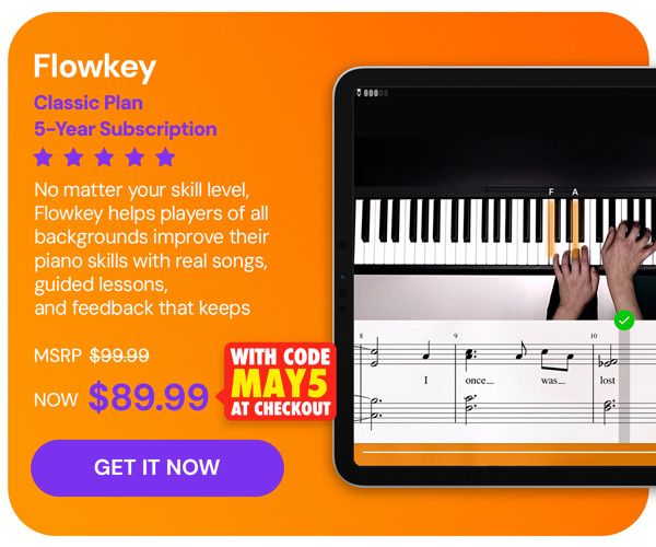 Flowkey Classic Plan: 5-Year Subscription