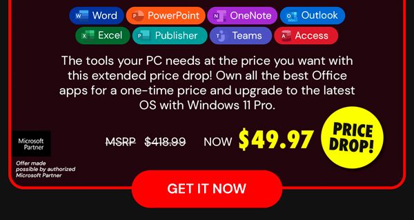 The Ultimate Microsoft Office Professional 2021 for Windows: Lifetime License + Windows 11 Pro Bundle
