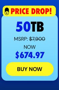 Internxt Cloud Storage Lifetime Subscription: 50TB Plan