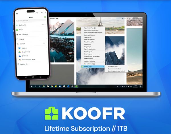 Koofr Cloud Storage: Lifetime Subscription (1TB)