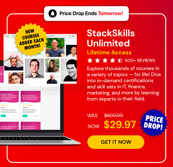 StackSkills Unlimited: Lifetime Access