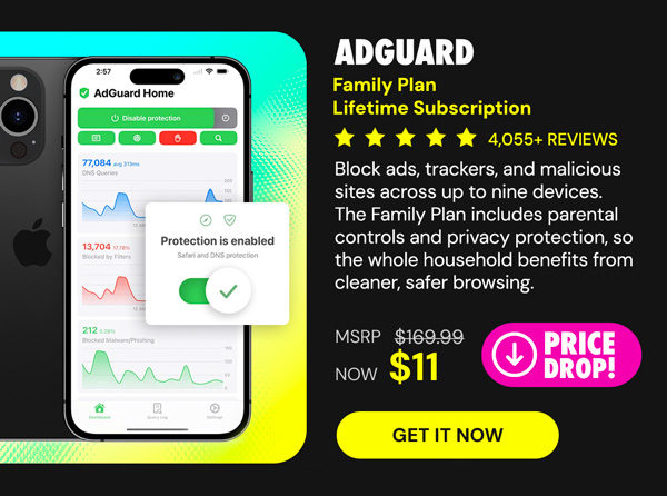 AdGuard Family Plan: Lifetime Subscription
