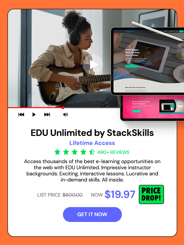 EDU Unlimited by StackSkills: Lifetime Access