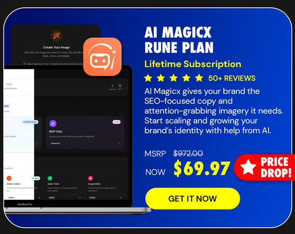 AI Magicx Rune Plan Lifetime Subscription