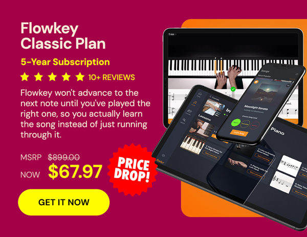 Flowkey Classic Plan: 5-Year Subscription