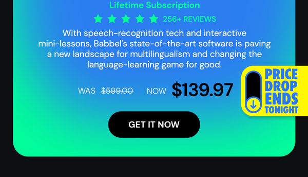 Babbel Language Learning: Lifetime Subscription (All Languages)