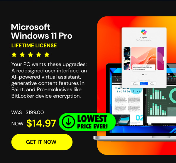 Microsoft Windows 11 Pro Lifetime License