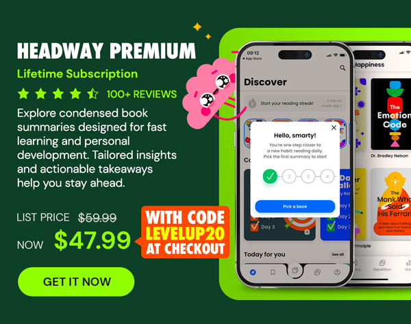 Headway Premium: Lifetime Subscription