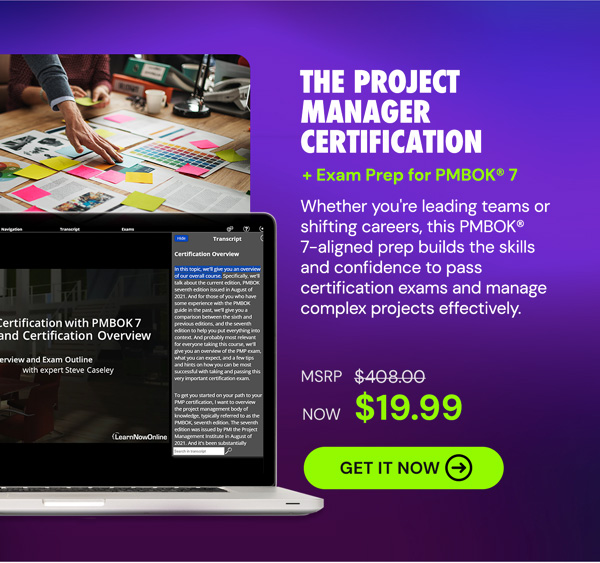 The Project Manager Certification and Exam Prep for PMBOK® 7