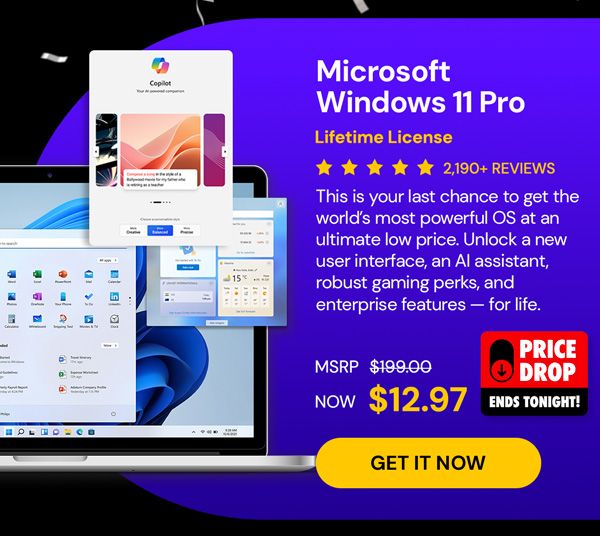 Microsoft Windows 11 Pro | Lifetime License