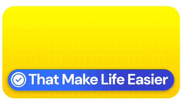Deals That Make Life Easier