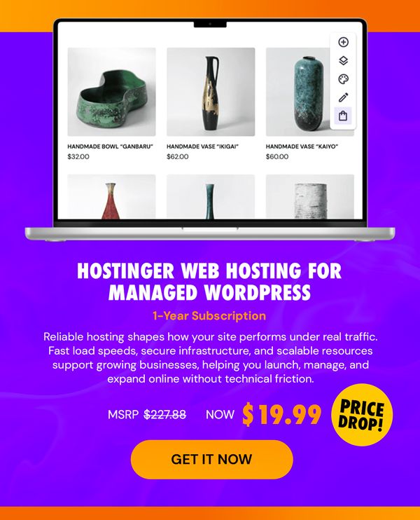 Hostinger Business Web Hosting for Managed WordPress