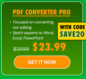 PDF Converter Pro: Lifetime License