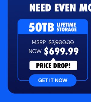 Internxt Cloud Storage Lifetime Subscription: 50TB Plan