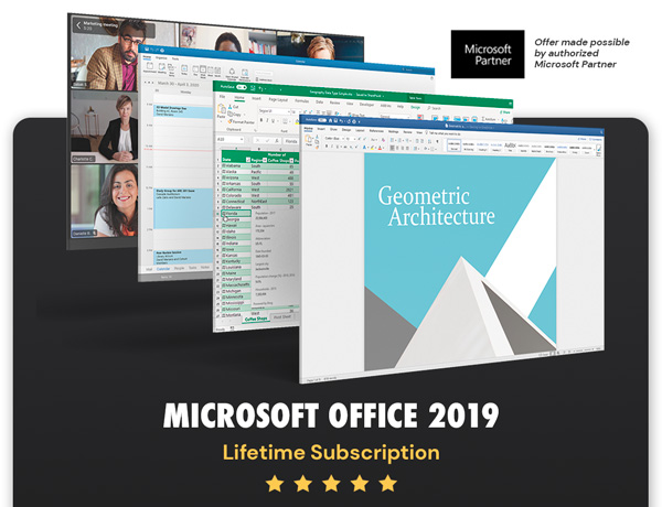 Microsoft Office 2019 for Windows or Mac