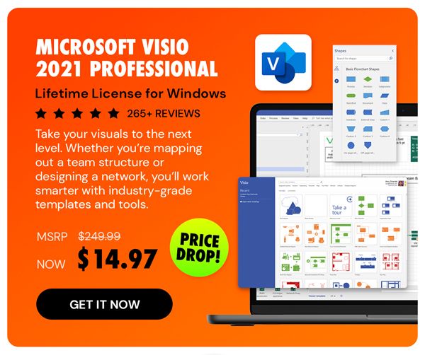 Microsoft Visio 2021 Professional: Lifetime License for Windows