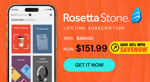 Rosetta Stone: Lifetime Subscription (All Languages)