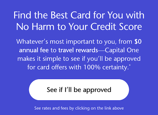 The easiest way to find a credit card that fits you