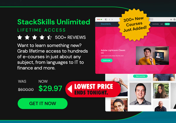 StackSkills Unlimited: Lifetime Access