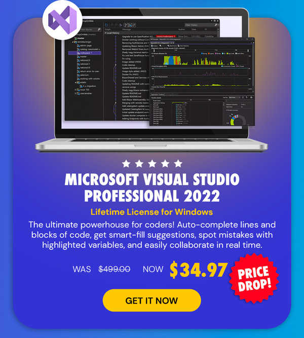 Microsoft Visual Studio Professional 2022 for Windows