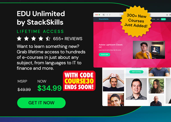 EDU Unlimited by StackSkills: Lifetime Access