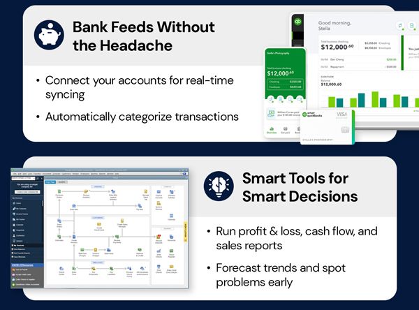 Intuit QuickBooks Desktop Pro Plus 2024 (1 User): Lifetime Licenses