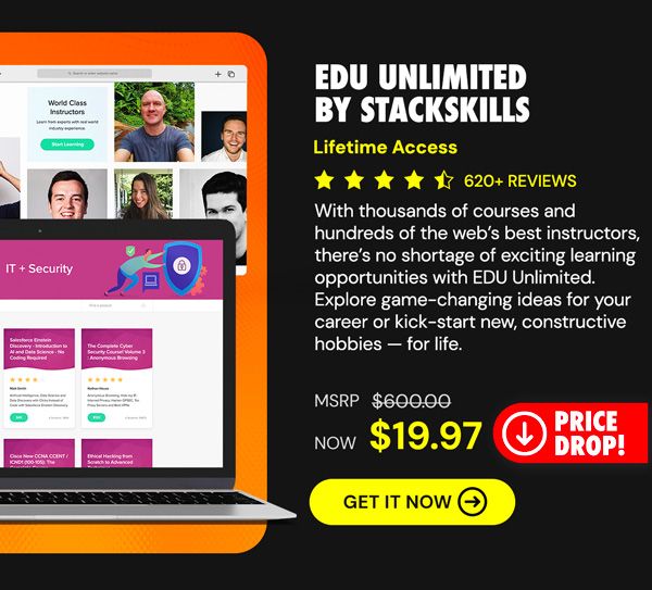 EDU Unlimited by StackSkills: Lifetime Access