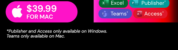 Microsoft Office Home & Business 2019 for Mac