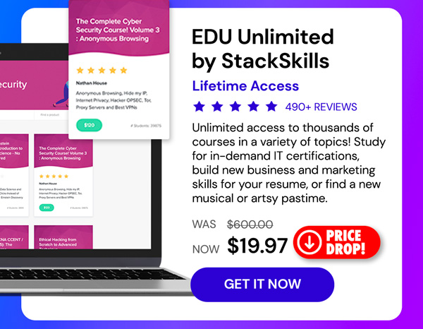 EDU Unlimited by StackSkills: Lifetime Access