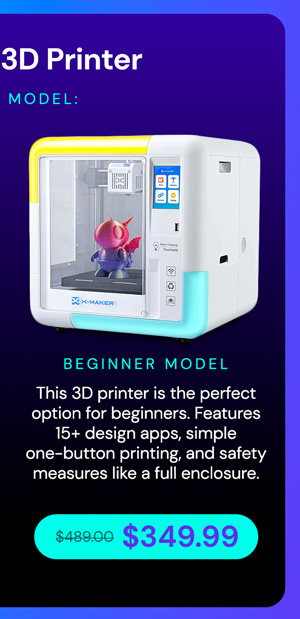 X-Maker 3D Printer for Beginners