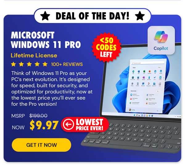 Microsoft Windows 11 Pro | Lifetime License
