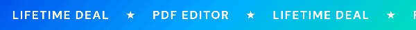 IndyPDF Editor & Converter: Lifetime Subscription