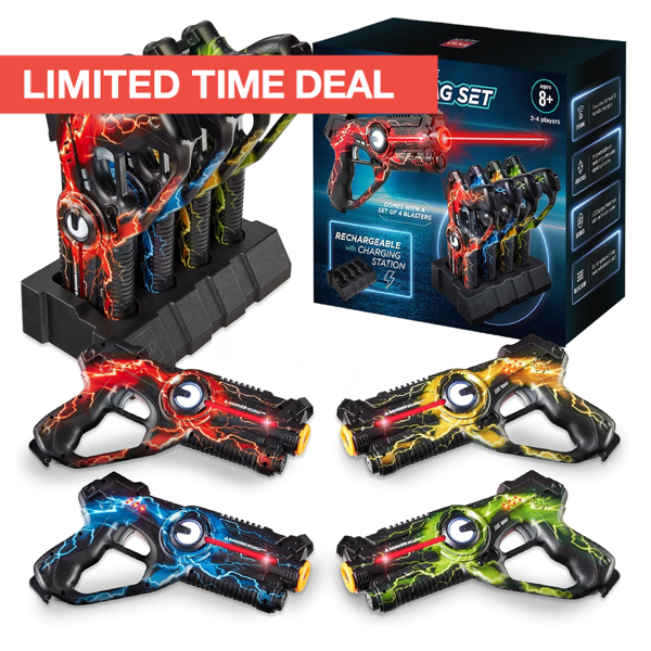 laser tag set of 4