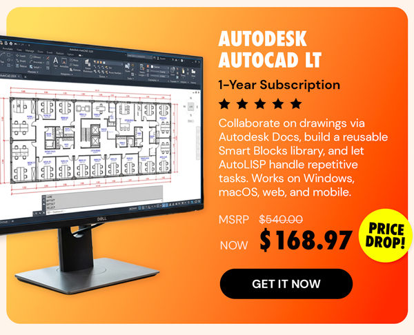 Autodesk AutoCAD LT: 1-Year Subscription