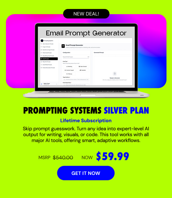 Prompting Systems: Lifetime Subscription (Silver Plan)