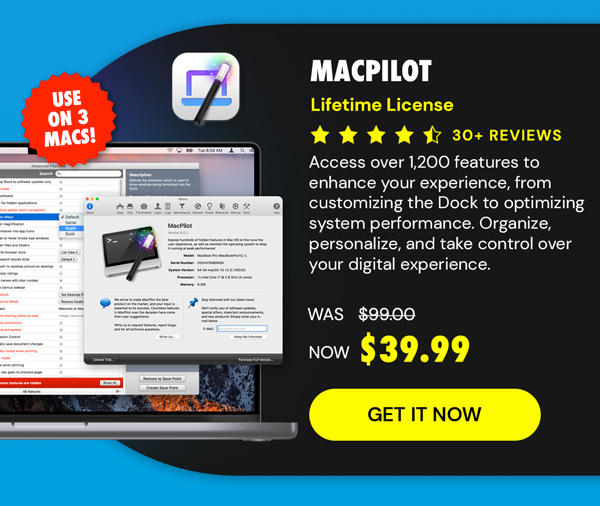 MacPilot Lifetime License