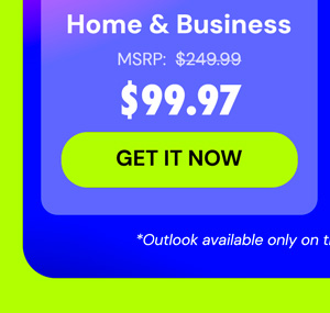 Microsoft Office 2024 Home & Business for Mac or PC Lifetime License