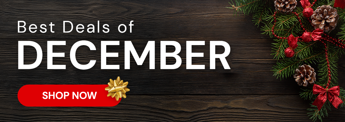 Best Deals of December. Shop Now